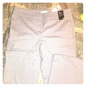NWT ladies size 6 tall gray dress pants